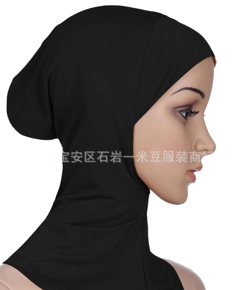 Black Super Soft Modal Ninja Underscarf 