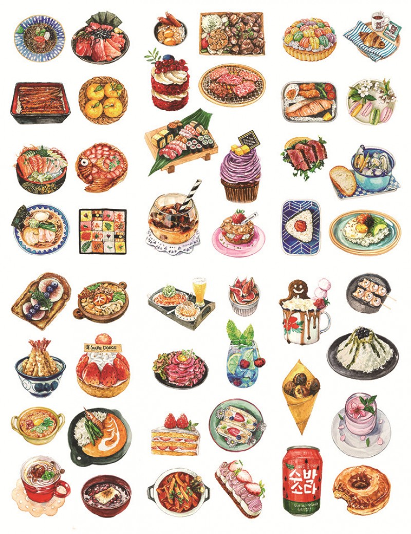 Midnight Meal Sticker Sheet