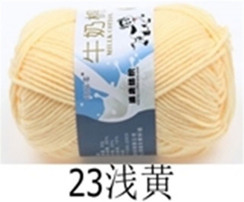 23 Light Yellow Milk Cotton Yarn
