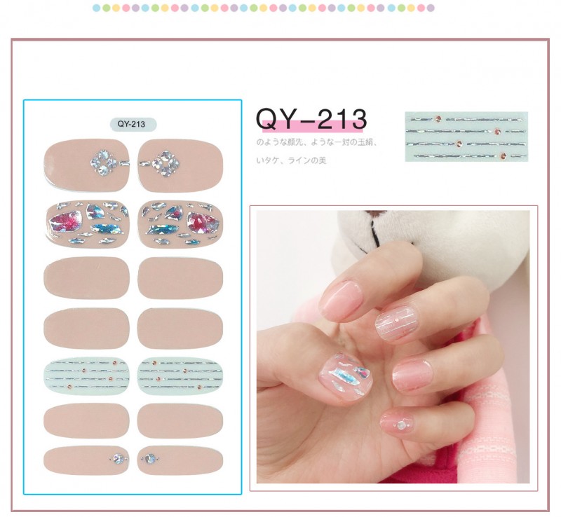 Type Qy 213 Nail Stickers