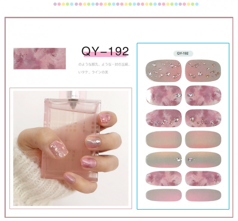 Type Qy 192 Nail Stickers