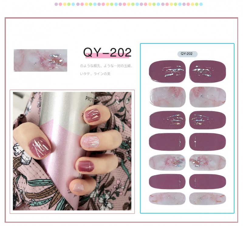 Type Qy 202 Nail Stickers