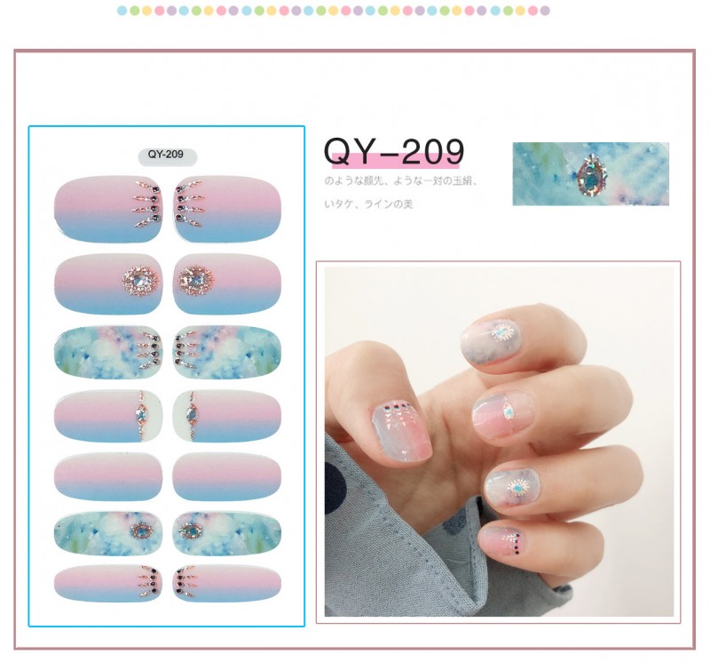 Type Qy 209 Nail Stickers