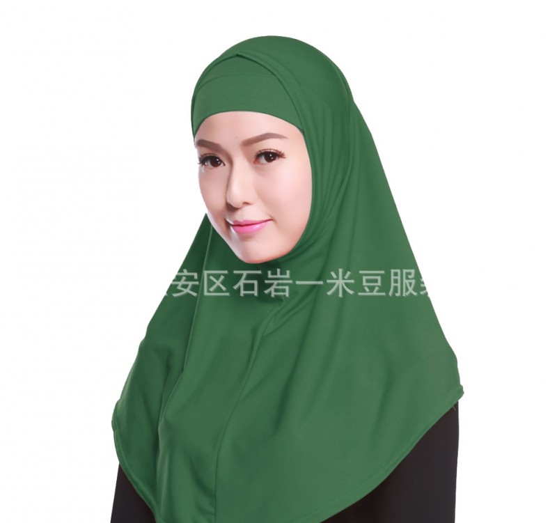 Army Green 68cm One Piece Ready Scarf 