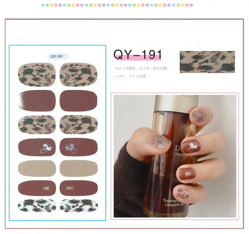 Type Qy 191 Nail Stickers