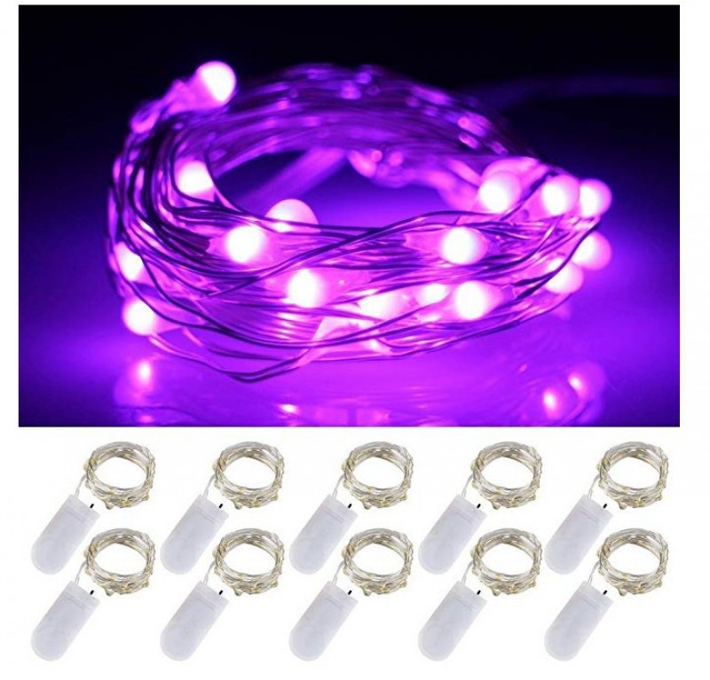 Light Purplepower 2 Meters 20 Lights With Electronics Led Light