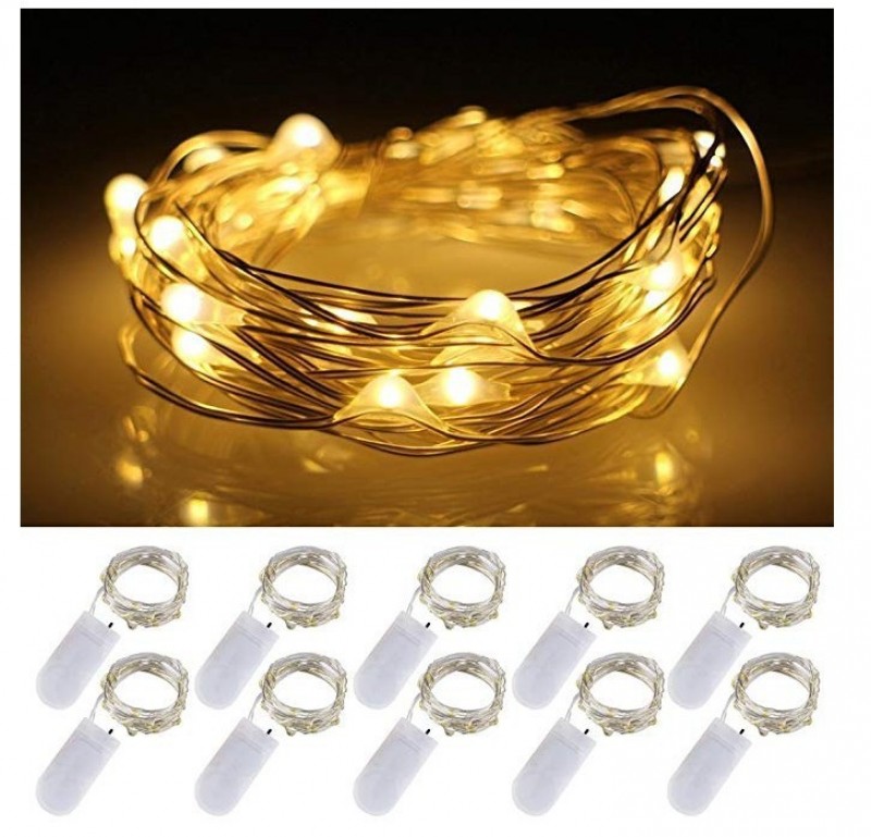 Light Yellowpower 1 Meter 10 Lights With Electronics Led Light