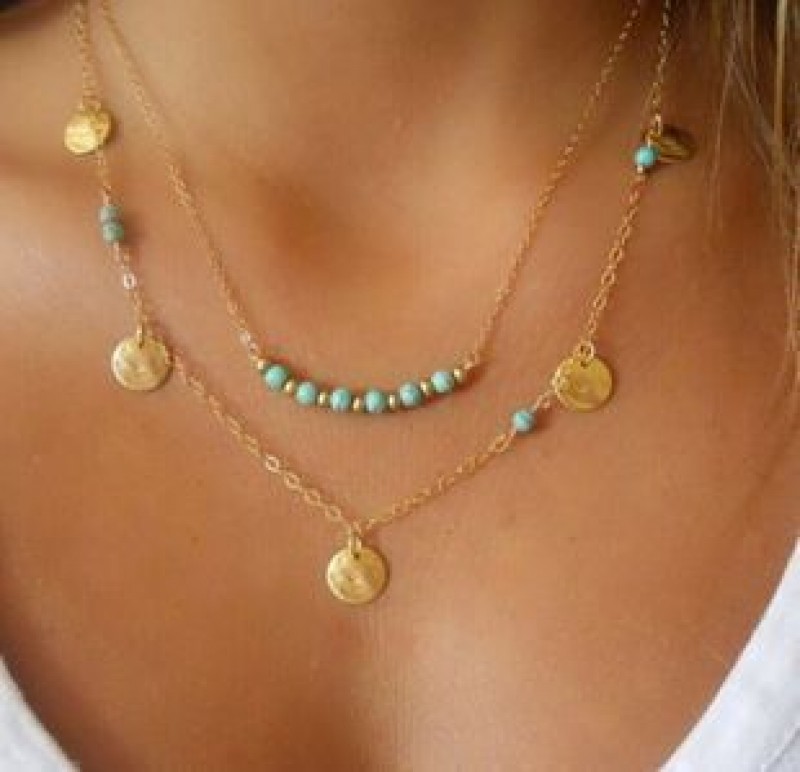 Gold Coin Necklace