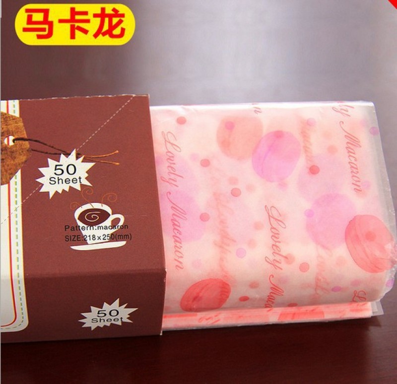 Macaron Wax Paper Pack