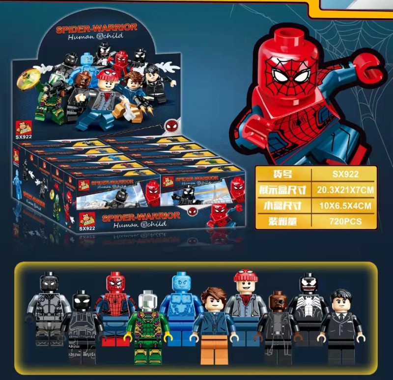 922 Heroes Assembled Building Block Toy