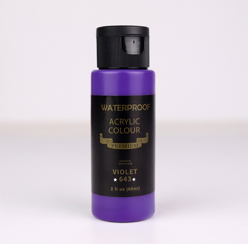 Purple 60Ml Acrylic Paint Clearance
