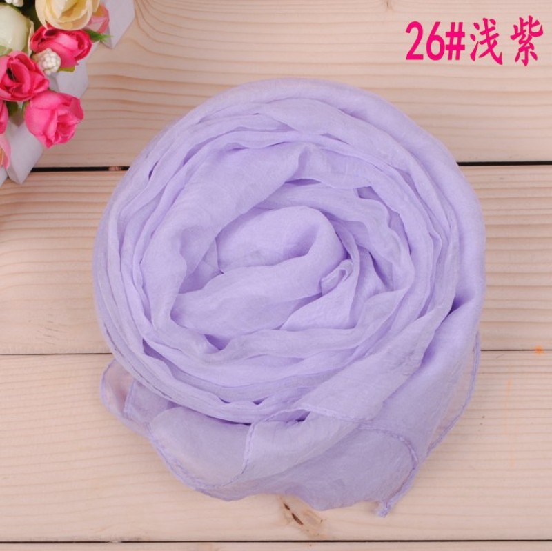 light purple Silk Candy Maxi Scarf