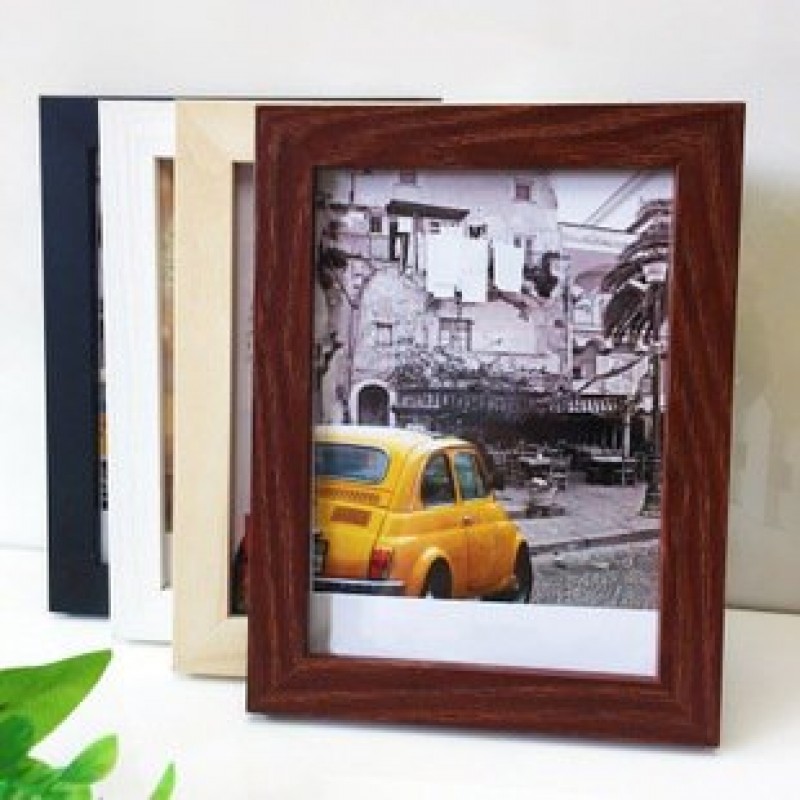 5in Spreading Frame Mahogany Composite Wood Photo Frame