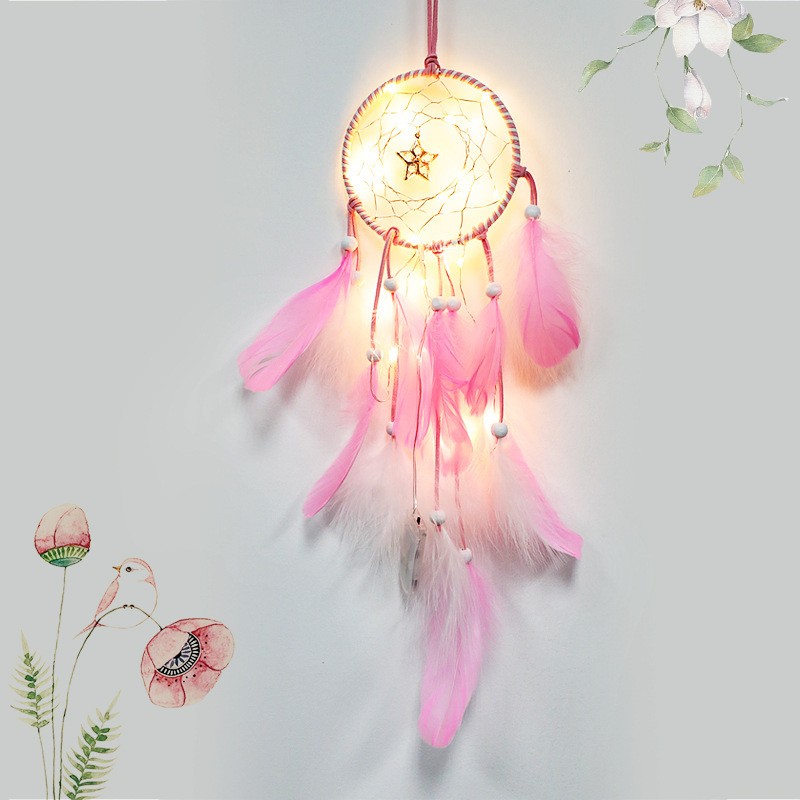 Pink Dream Catcher Light