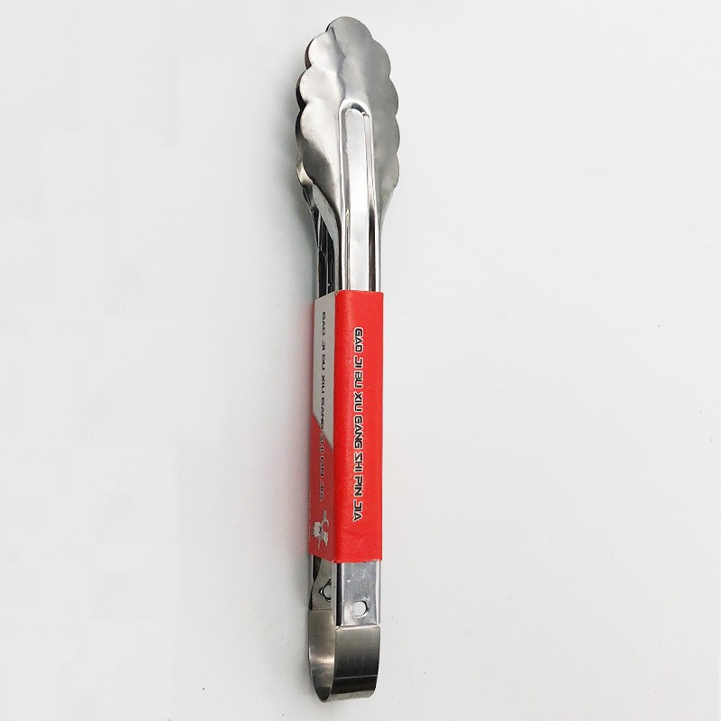 9in Stainless Steel Tongs