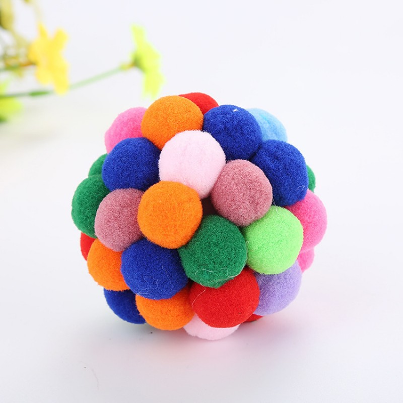 L Diameter 7cm Cat Toy Bouncing Ball