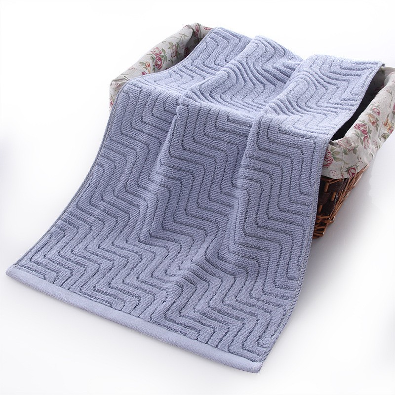 Step Blue 32x72cm Cotton Wash Towel