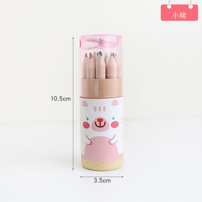 Lead Pig A10-145 Lead Hardness Pencil Kids Small Pencil Set