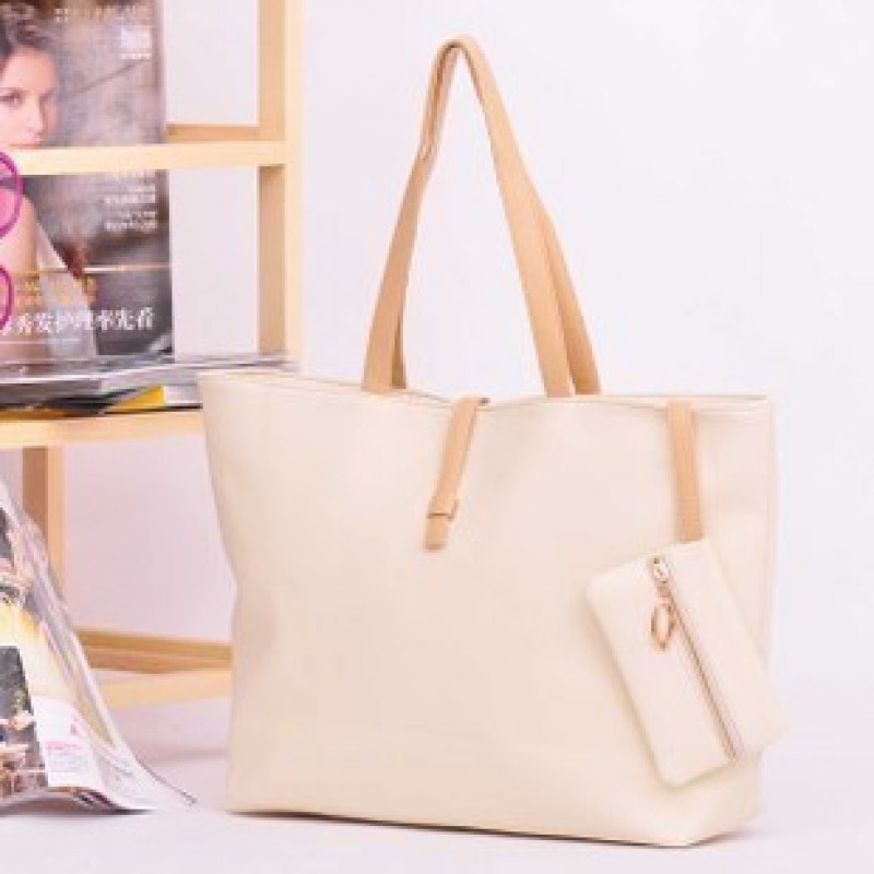 Beige Refresh K Style Tote Bag