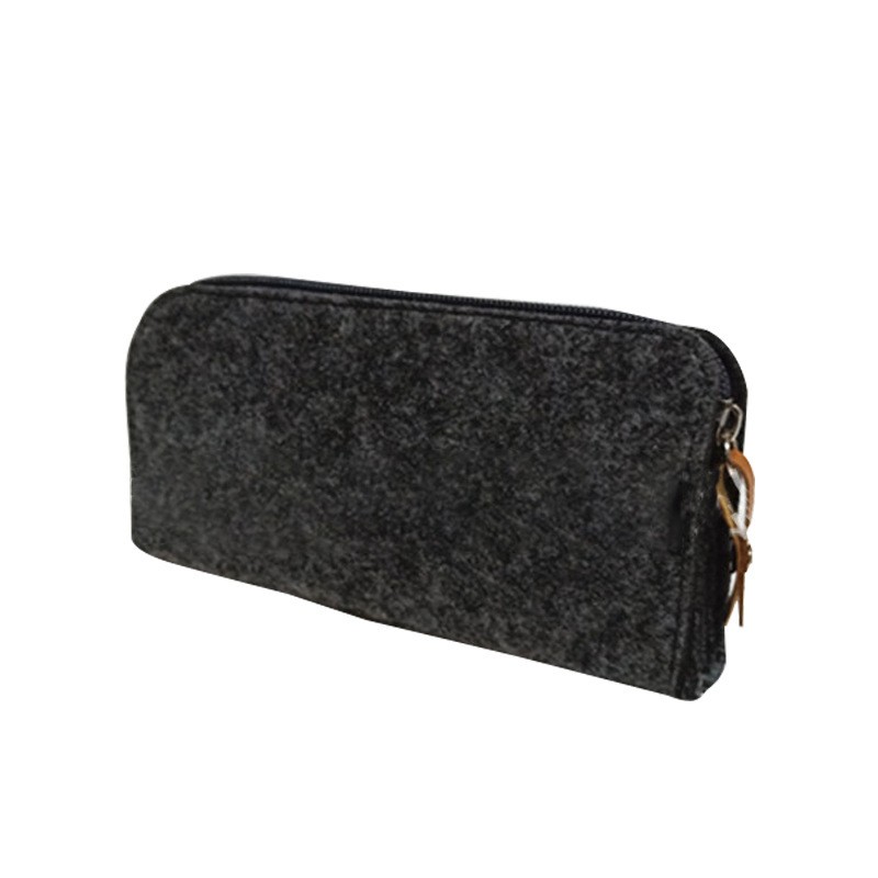 Dark Gray Flat Minimalist Pencil Case
