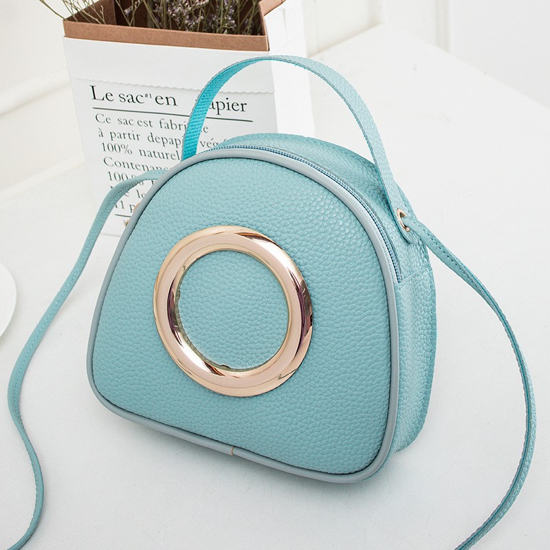 Blue Small Fashion Handbag