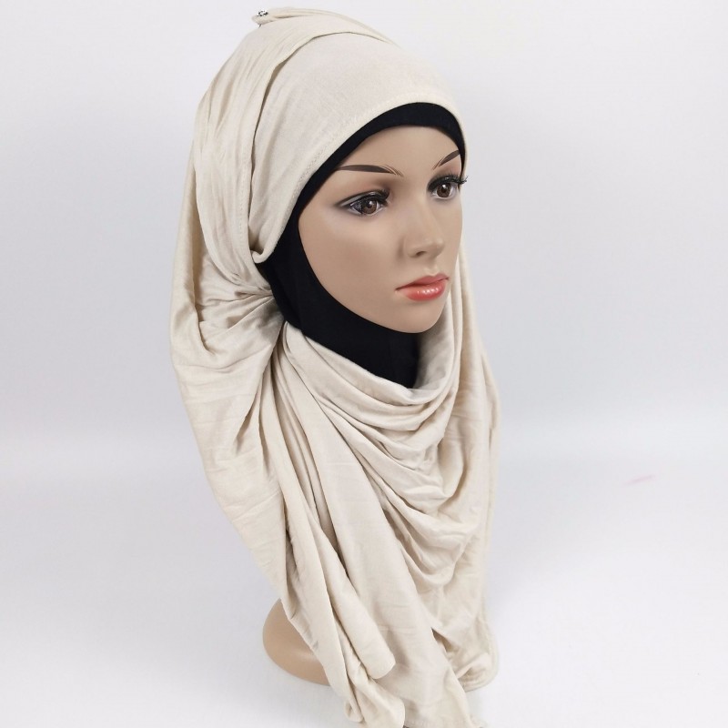 Off White Premium Mercerized Cotton Extra Maxi Jersey