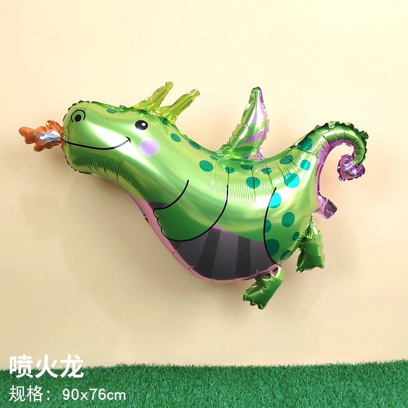 Medium Fire Dragon Foil Balloon Clearance
