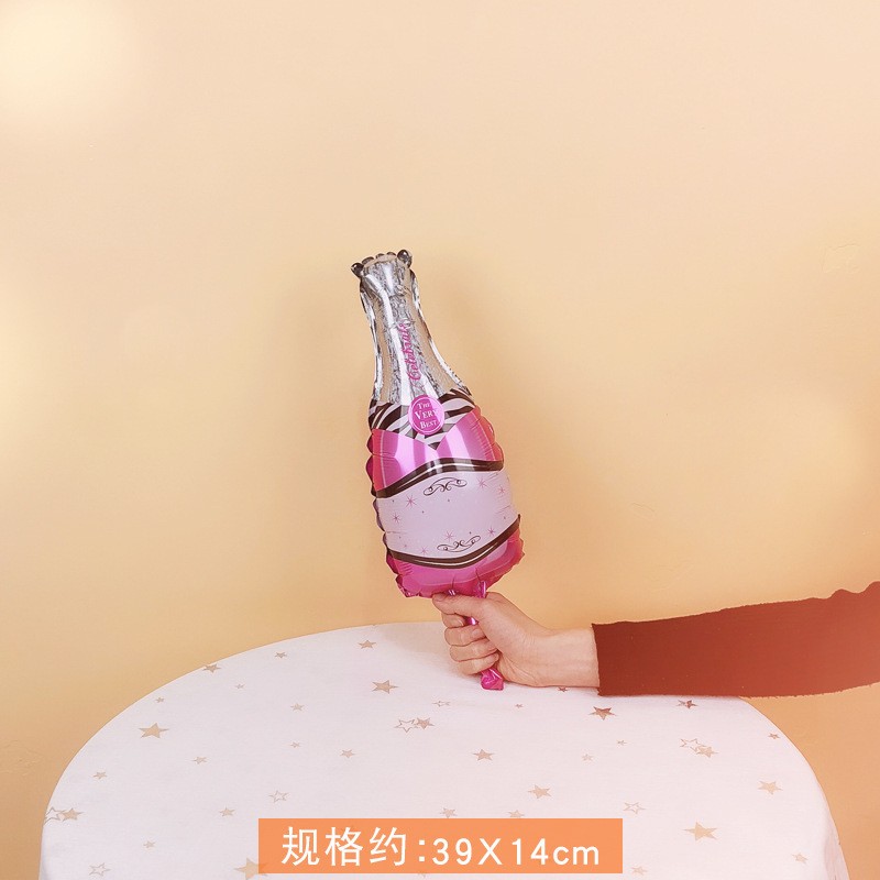 Mini Bubble Champagne Foil Balloon