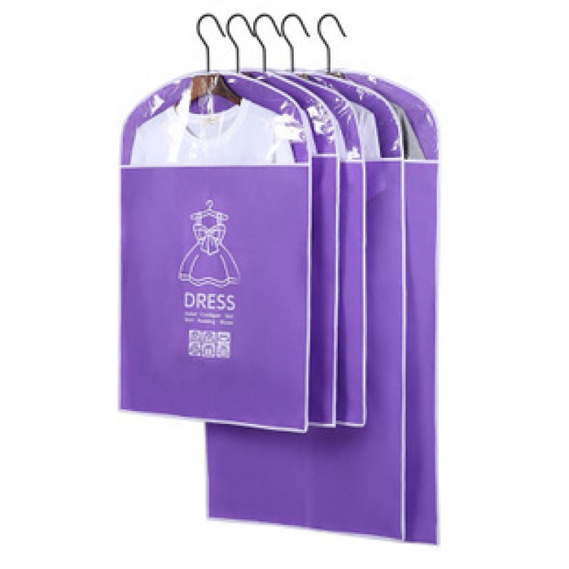 Charm Purple Medium 60 * 90 Clothes Dust Protector Clearance