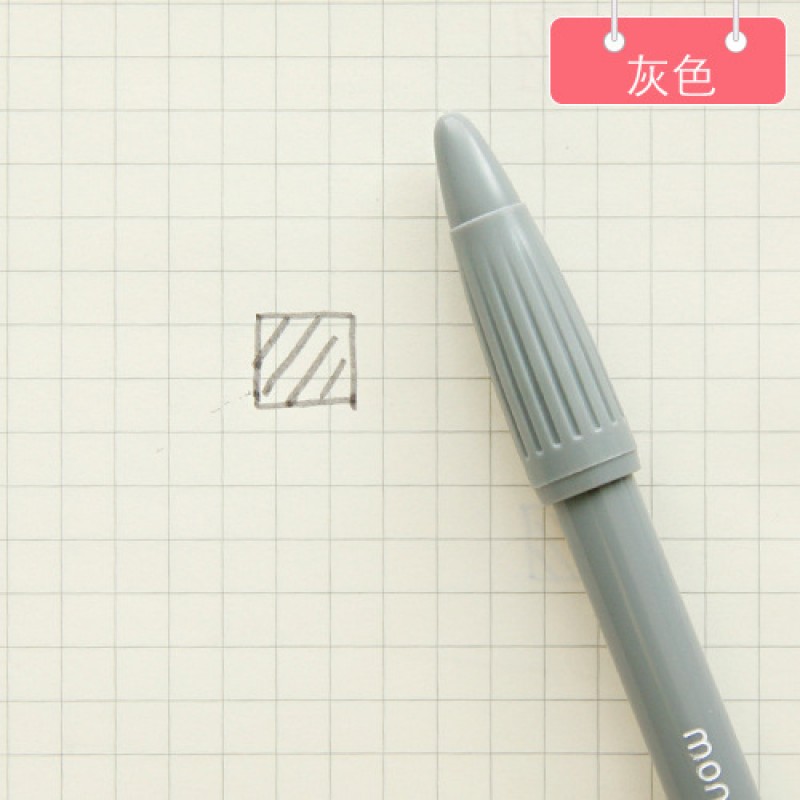 Gray Pen Head 0.5mm Watercolour Felt Tip Fiber Pen