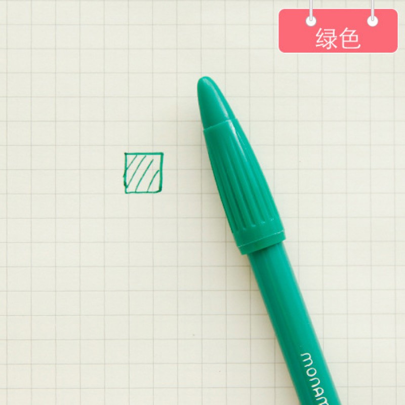 Green Pen 0.5mm Watercolour Felt Tip Fiber Pen