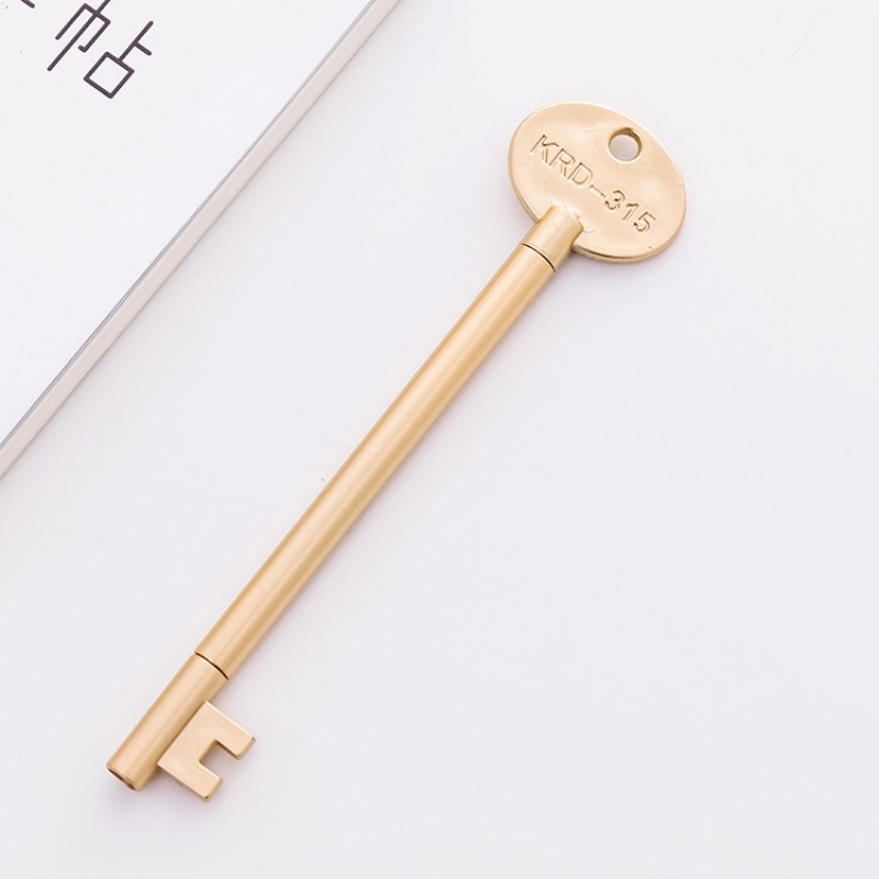 Key Golden 0.38mm Creative Key Pen