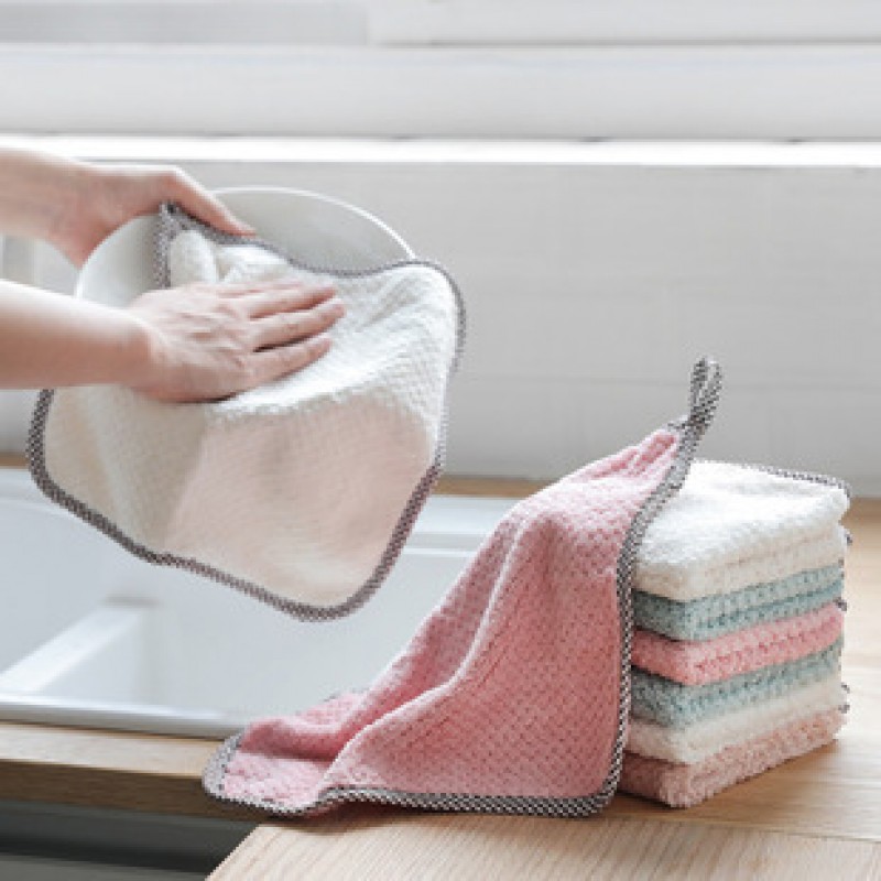 Meat Meal Kitchen Absorbent Dish Cloth