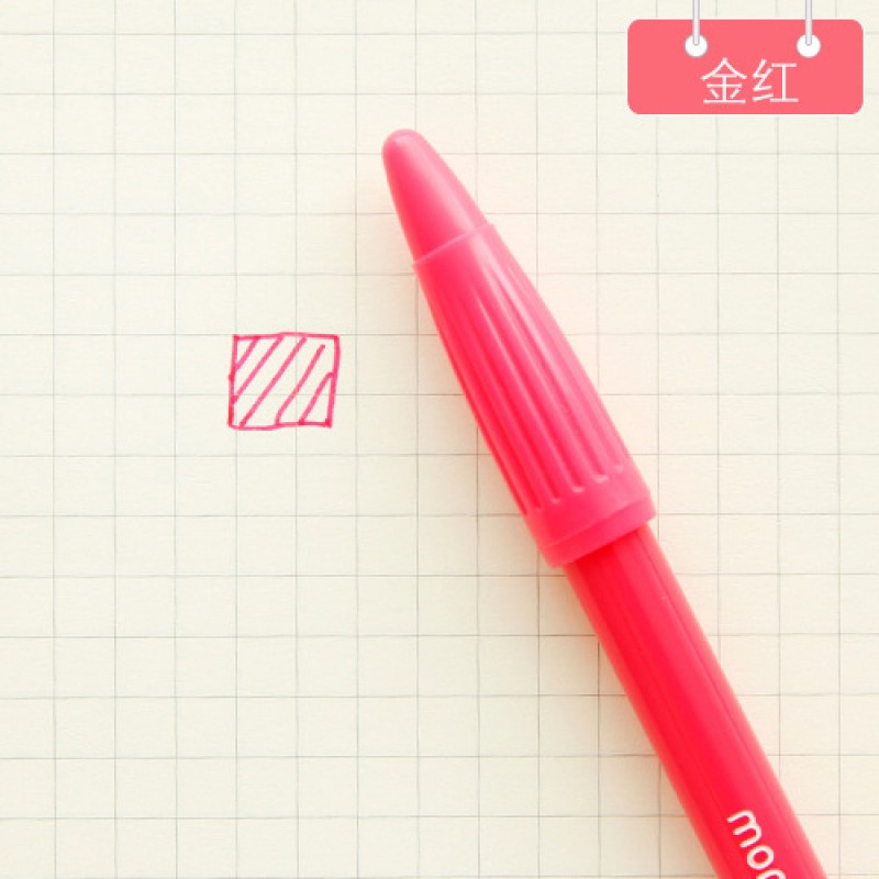 Gold Red Pen 0.5mm Watercolour Felt Tip Fiber Pen