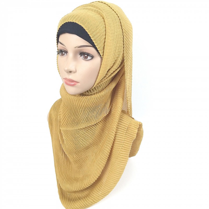 Camel Classic Cotton Crinkle Maxi Hijab