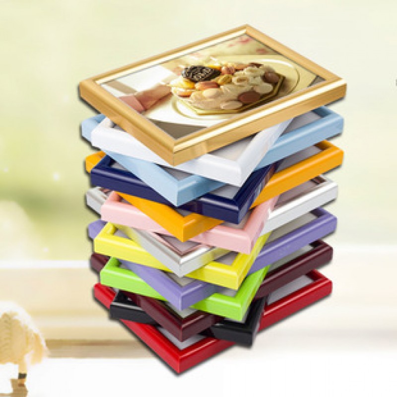 6in 10 x 15 cm Silver And White Photo Frame