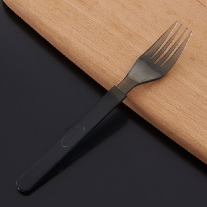 Translucent Black Fork Quality Disposable