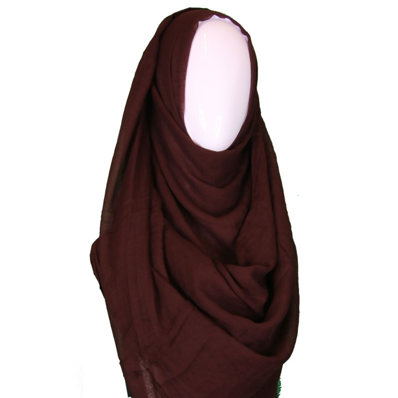 Burgundy Modal Hijab