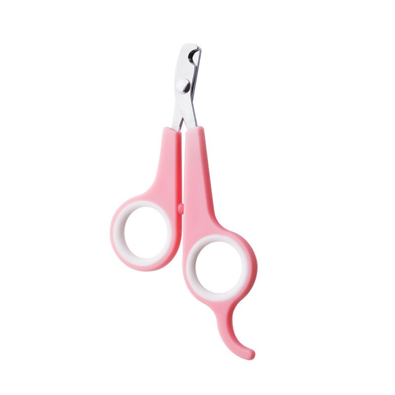 Pink Single Pair Of Scissors Pet Nail Cutters