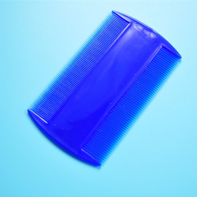 Dark Blue Item Double Sided Dense Comb Pet Comb