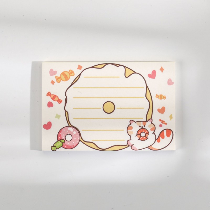 Donut Memo Pad