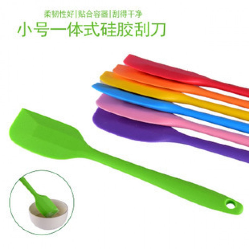 Candy Blue Silicone Scraper Utensil