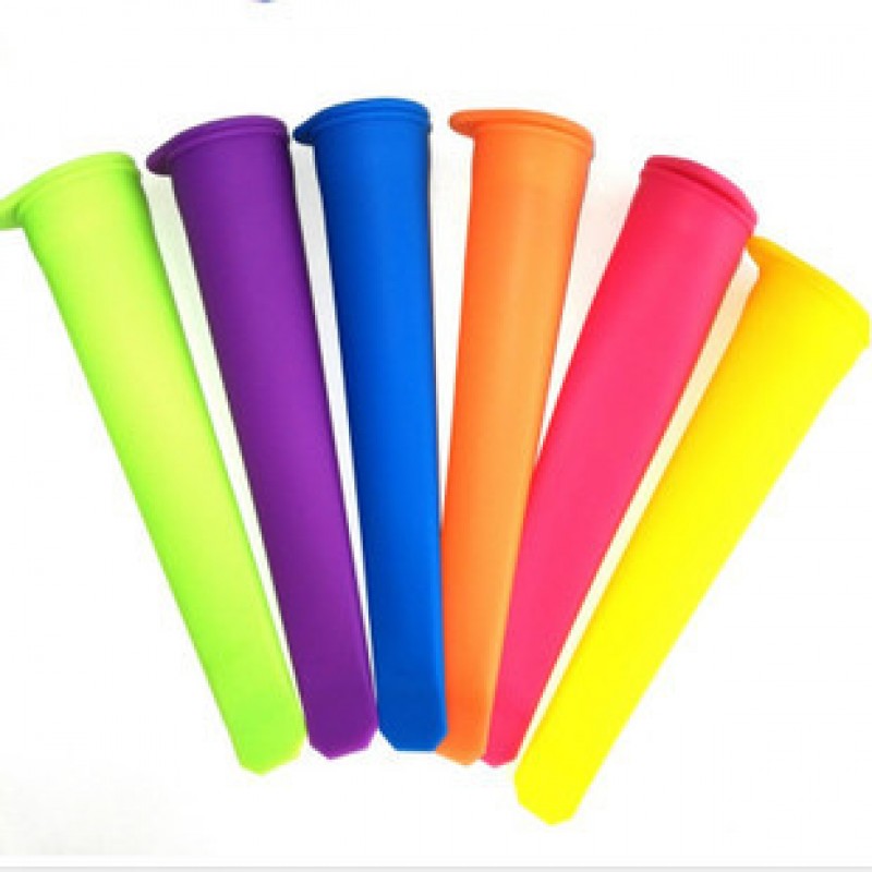 Yellow 15cm Silicone Popsicle Mold