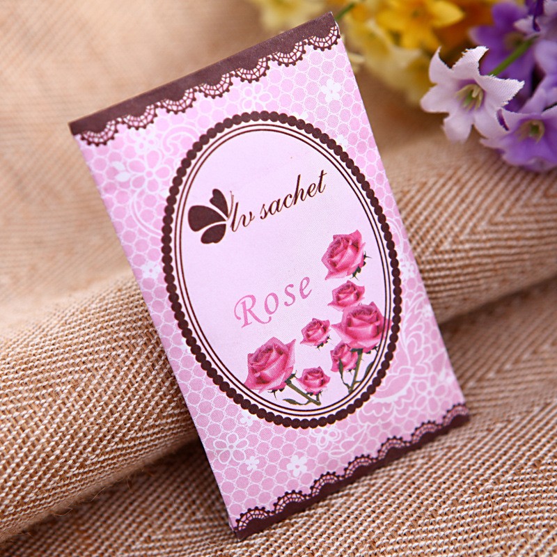 Hand Wrapped Roses Fragrance Satchets
