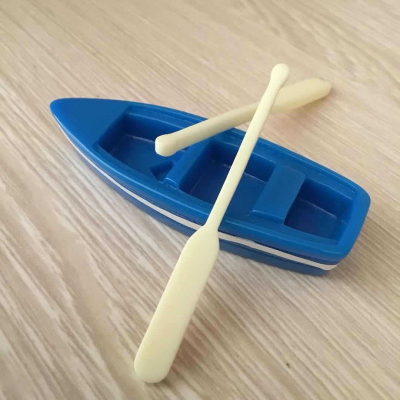 Boat 2 Paddles Micro Landscape Diorama Diy Crafts