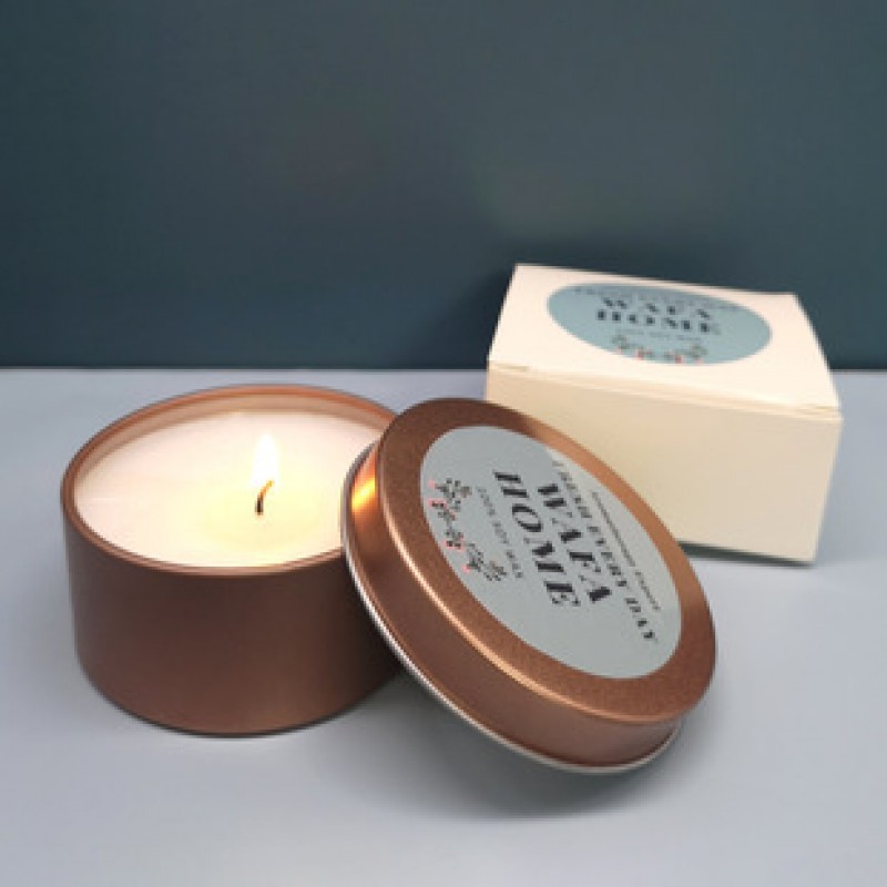 Sycamore Rose Gold Tin Can Scented Candle