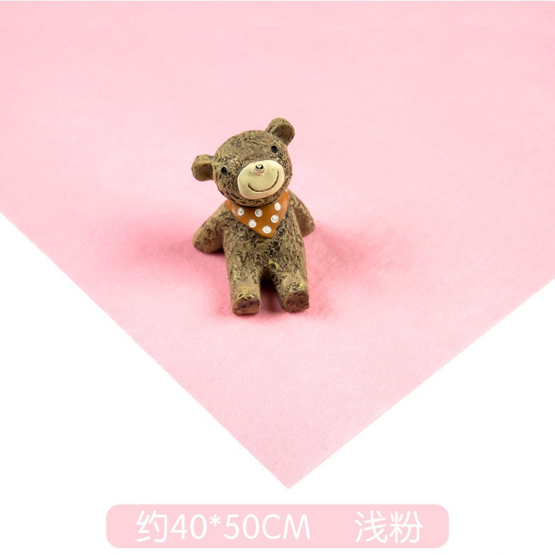 Light Pink-Leaflet 40cmx50cm Diy Felt Fabric