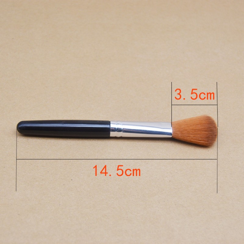 Brown Hair Stucco 14cm Blush Makeup Brush