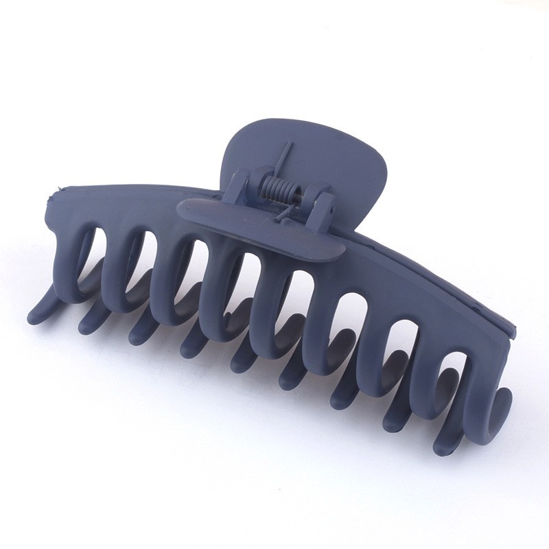 Ink Sand Blue Frosted Hair Grip Claw