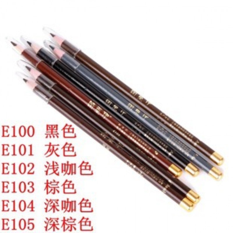 100 Black Antisweat Eyebrow Pencil